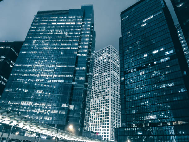 istock Hong Kong modern office building financial district skyscrapers 650599492