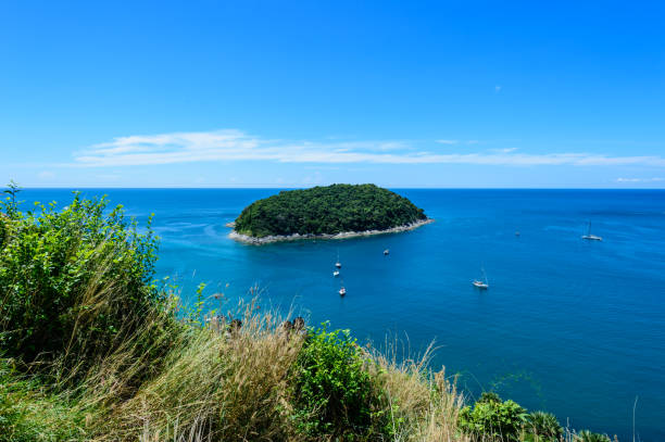 istock Top view of phuket island, Thailand 650616154