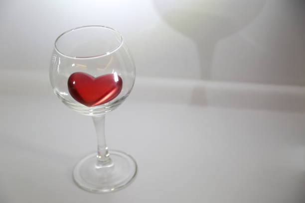 istock Heart in a martini glass 650619760