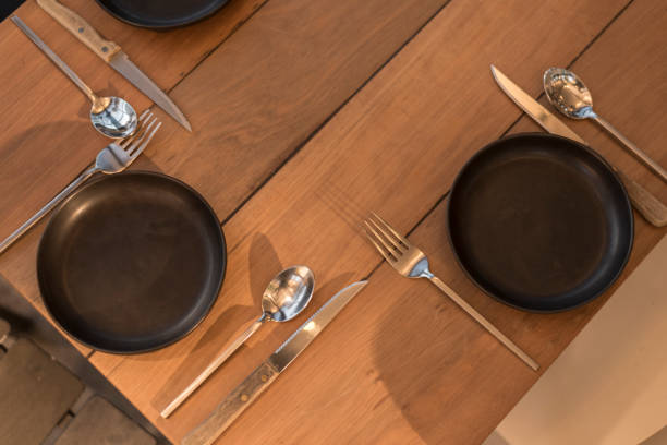istock Vintage dishes prepare for meal 650625540