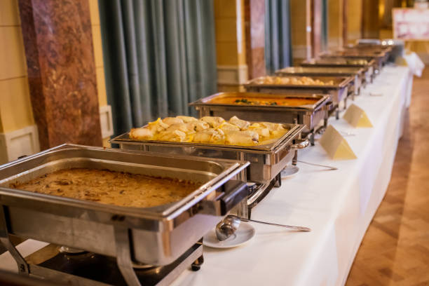 istock Catering Food Wedding Event Table 650642858