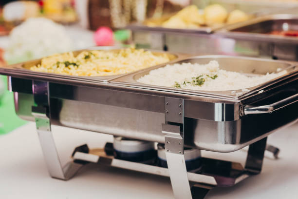 istock Catering Food Wedding Event Table 650656010