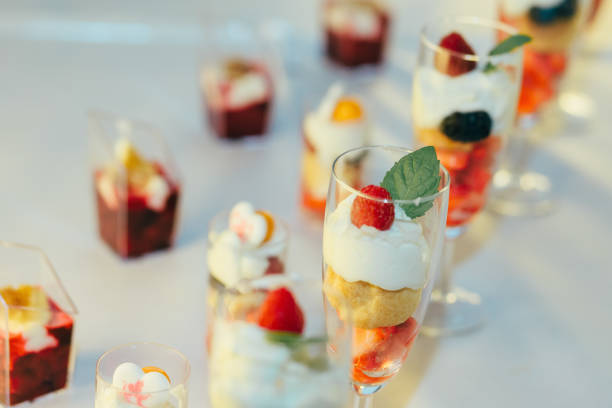istock Catering Food Wedding Event Table 650656058