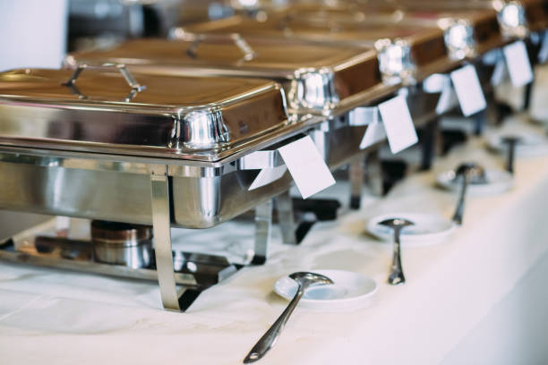 istock Catering Food Wedding Event Table 650675176