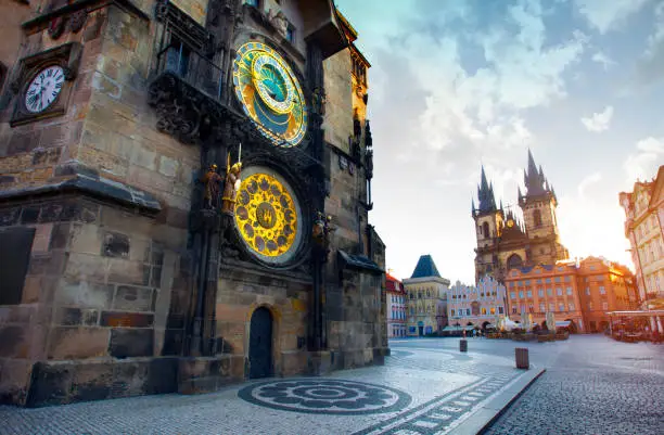 The old Town Square, Prague, Czech Republic