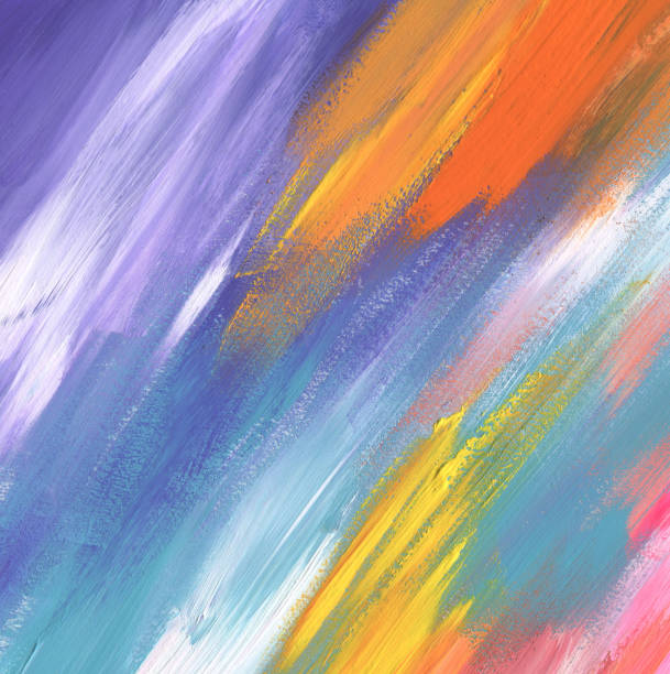 istock Abstract color acrylic and watercolor painted background 650706476