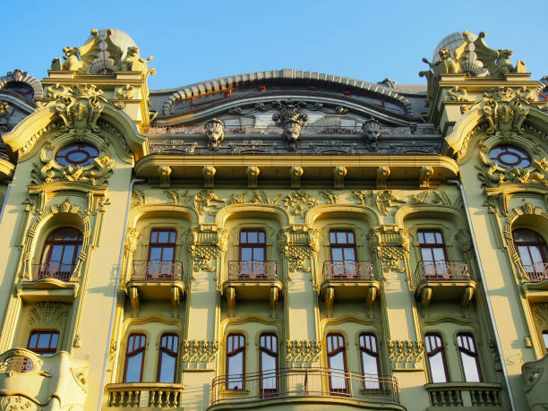 istock Ornate Facade on Building in Odessa Ukraine 650706712