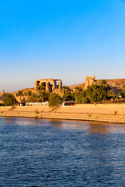 istock Kom Ombo temple, Egypt. temple at sunset on the Nile in Egypt 650719432
