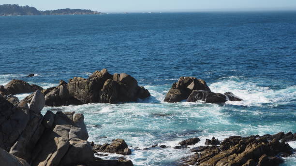 istock The rocks in the sea coast. 650729930