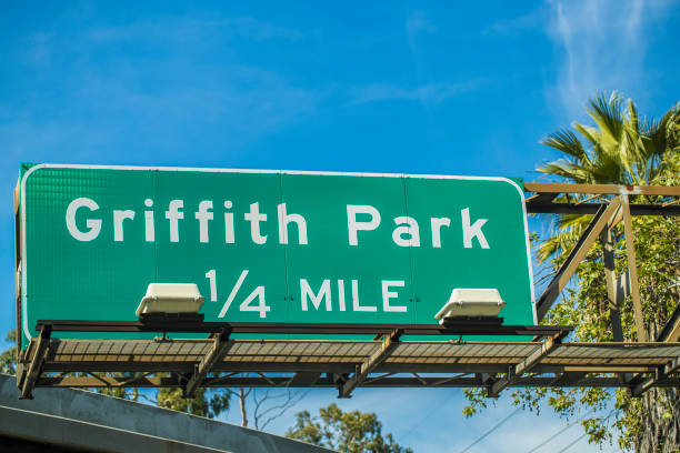 istock Los Angeles Road Sign 650734594