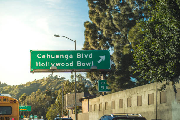 istock Los Angeles Road Sign 650734624