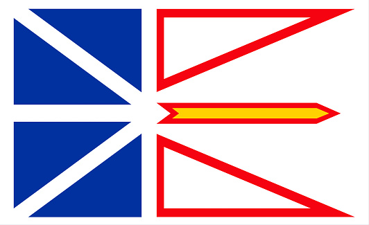 Canadian provincial flag of Newfoundland and Labrador