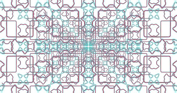 Decorative ornate abstract symmetrical grid background