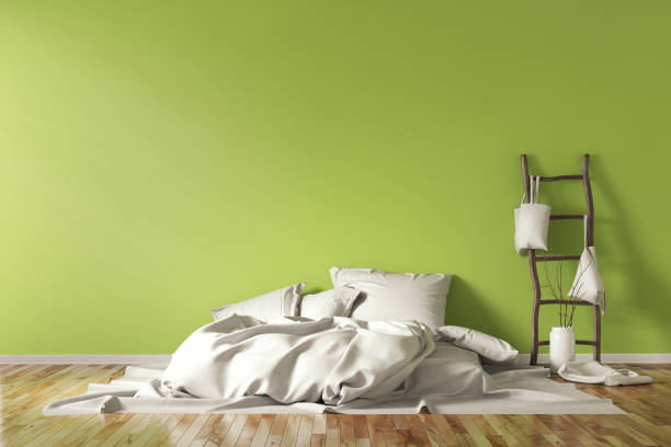istock Bedroom with decoration - Stock image 650788574
