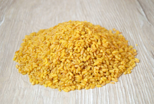istock Large bulgur, large-sized bulgur, heart shaped cog corset, bulgur love, turkey bulgur, turkish bulgur.Natural and organic bulgur 650808226