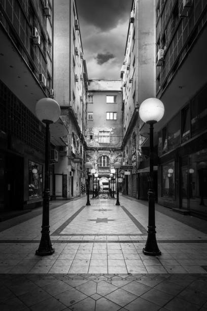 istock Belgrade in black and white 650840486
