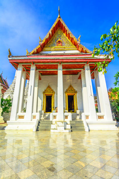 istock White Thai temple, Bangkok, Thailand 650882700