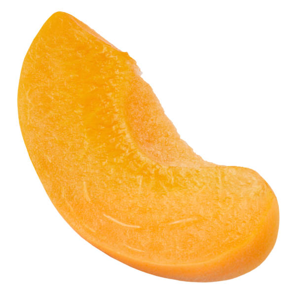 istock peach slice isolated on the white background 650892300