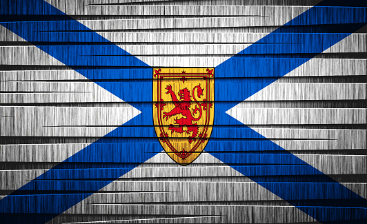 Canadian provincial flag of Nova Scotia