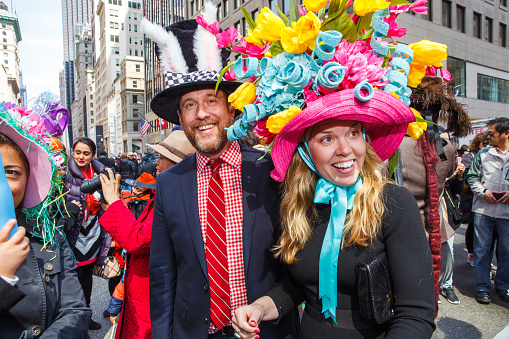 Easter parade on Fifth Avenue. New York City, March, 27. 2016
