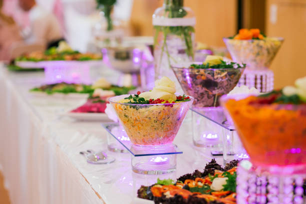 istock Catering Food Wedding Event Table 650919670