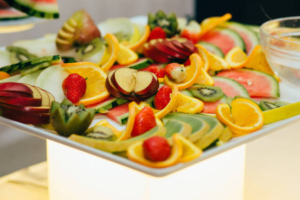 istock Catering Food Wedding Event Table 650920048