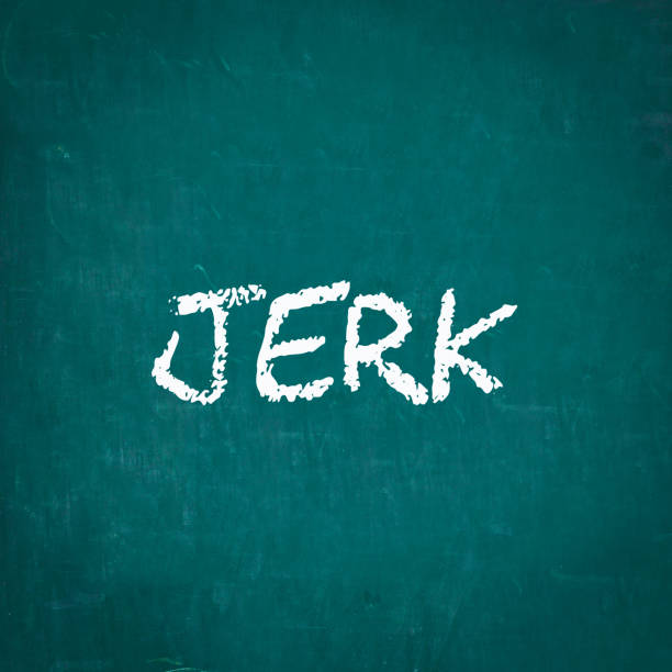 istock JERK written on chalkboard 650935638