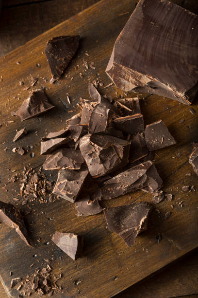 istock Organic Semi Sweet Dark Chocolate Chunks 650986182