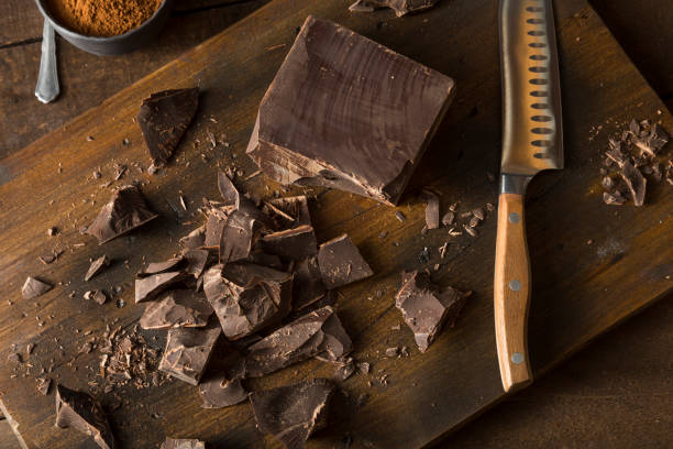 istock Organic Semi Sweet Dark Chocolate Chunks 650988022