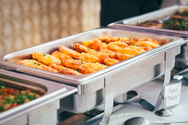 istock Catering Food Wedding Event Table 650992810