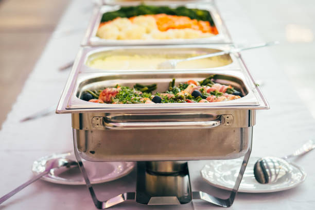 istock Catering Food Wedding Event Table 650993762