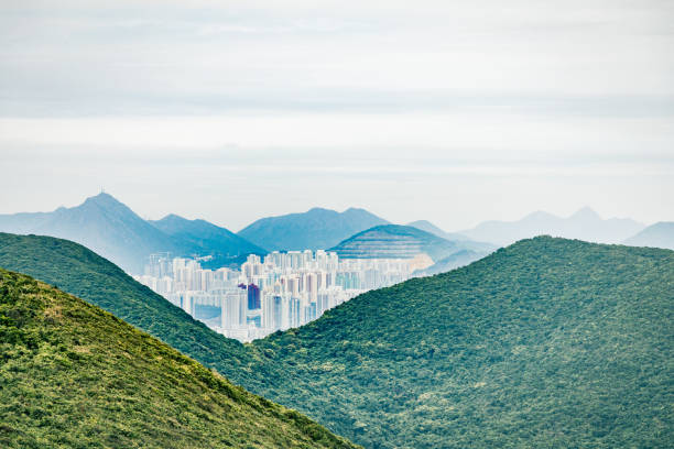 istock Residential buildings in mountain 651084052