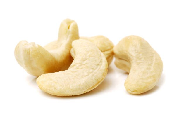 istock Set of cashew on white background 651103884