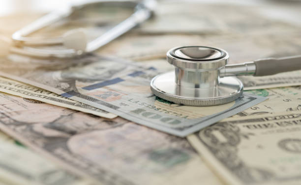 medical cost stock photo