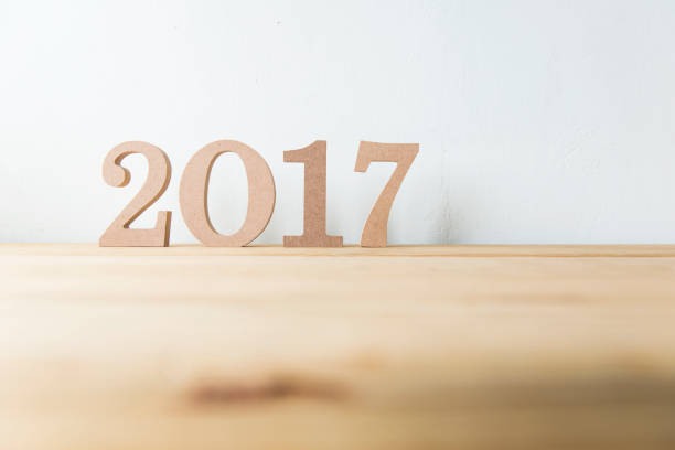 istock Happy New Year 2017 on a white background 651145946