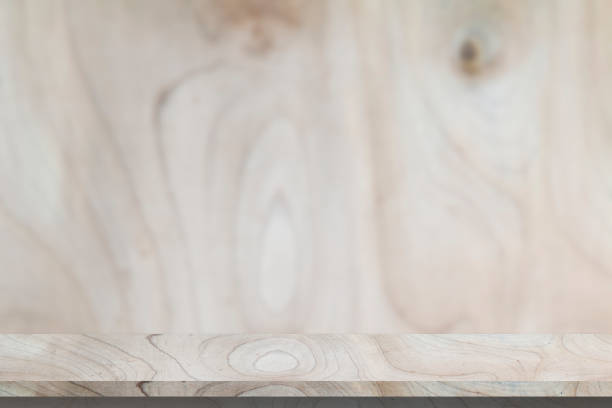 istock mpty top of wooden table 651149170