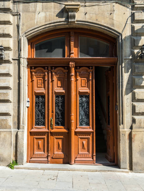 istock Ancient wooden door 651159166