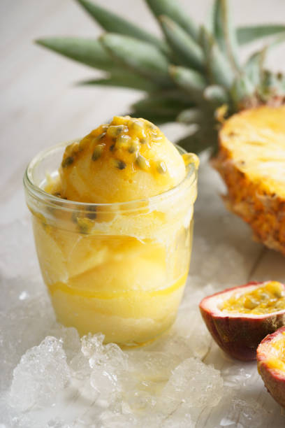 istock pineapple and passionfruit sorbet 651163240
