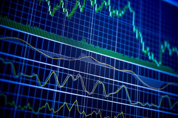 istock Investment growth concept - business chart on display. 651188230