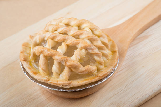 istock Sugar palm nut pie on the wooden background 651188730