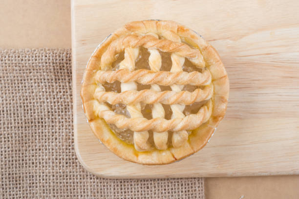 istock Sugar palm nut pie on the wooden background 651190804