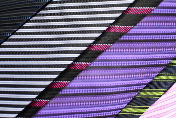 istock Textures of colorful ties 651202062
