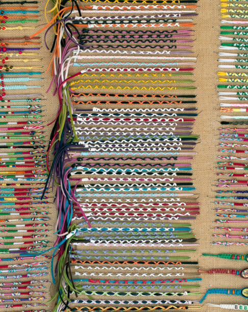 istock Background of colorful necklaces 651209496