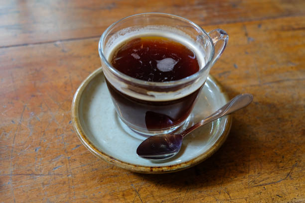 A Cup of americano coffee
