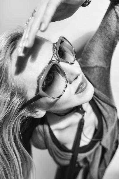 istock Woman wearing  sunglasses 651218106