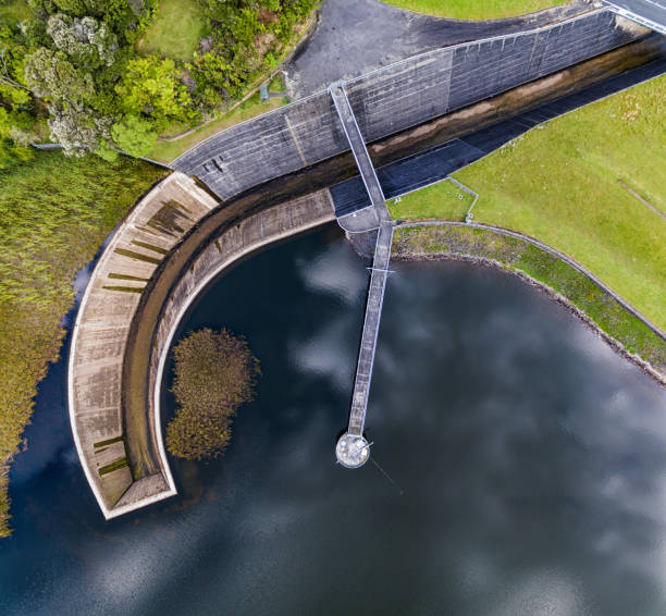 istock Aerial View Huia Dam. 651222276