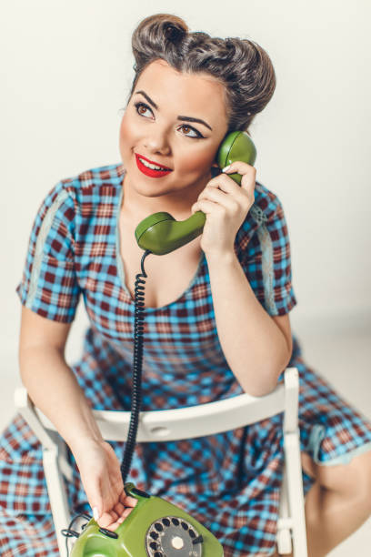 istock Vintage Secretary on the Phone 651226710
