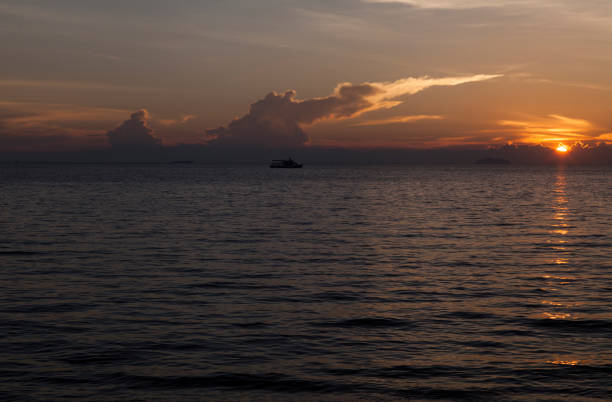 istock The decline over the sea 651232898