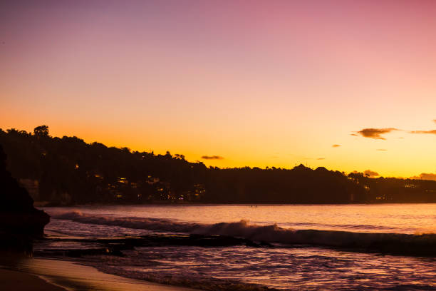 istock Sunset in Bali and ocean 651235872