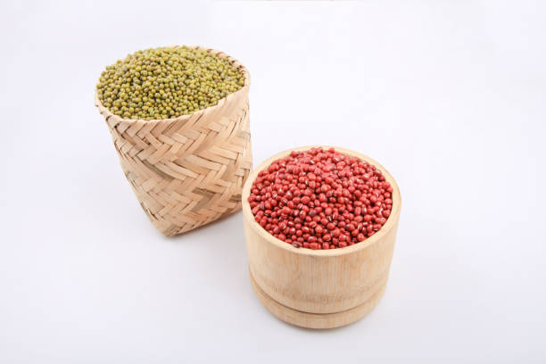 istock red beans and green beans on wood background 651239474